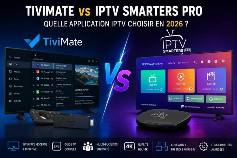 TiviMate vs IPTV Smarters Pro