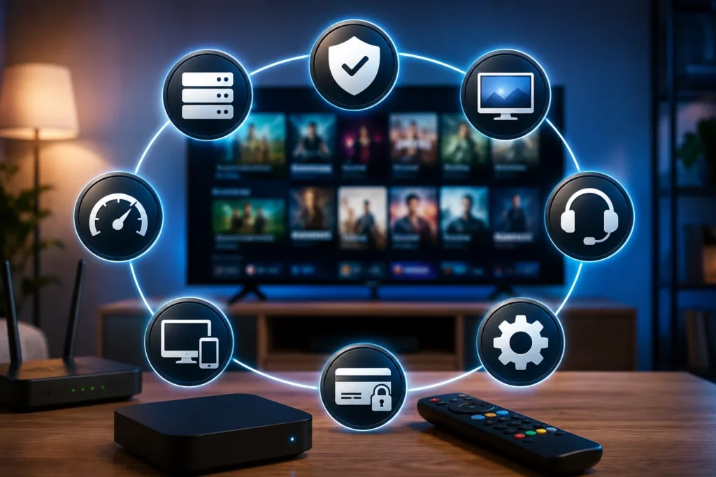 Critères pour choisir un abonnement IPTV fiable