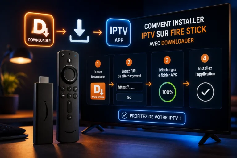 Comment installer IPTV sur Fire Stick avec Downloader
