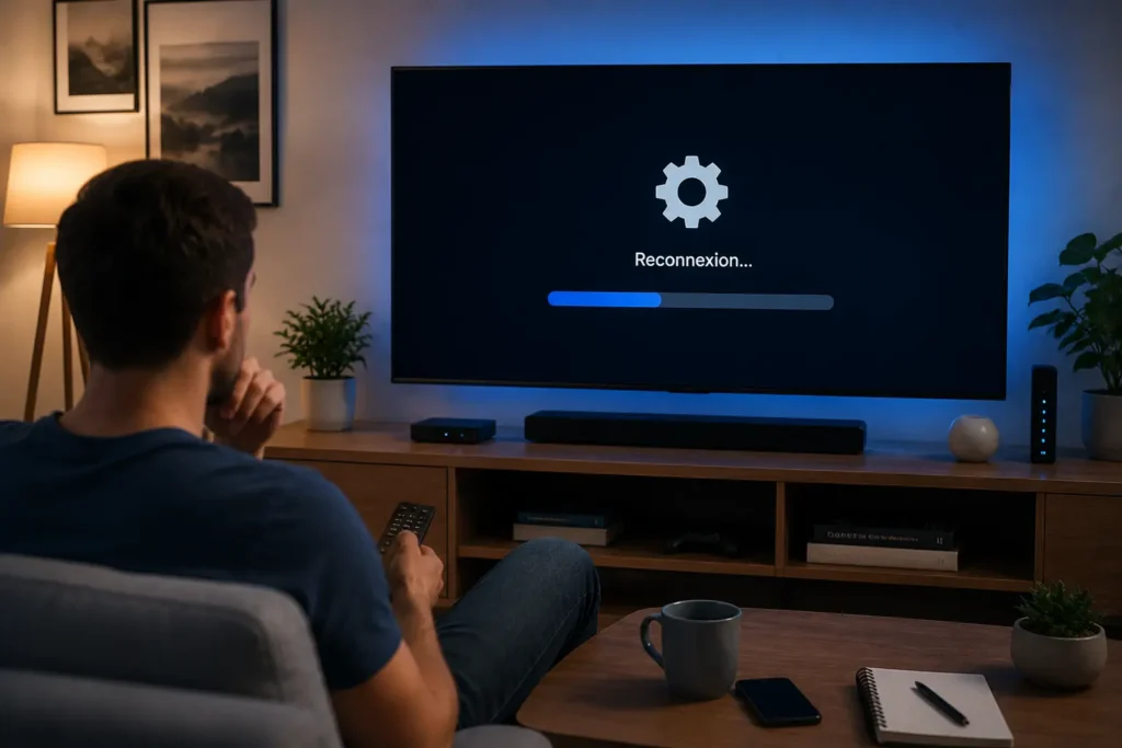 résoudre une coupure IPTV